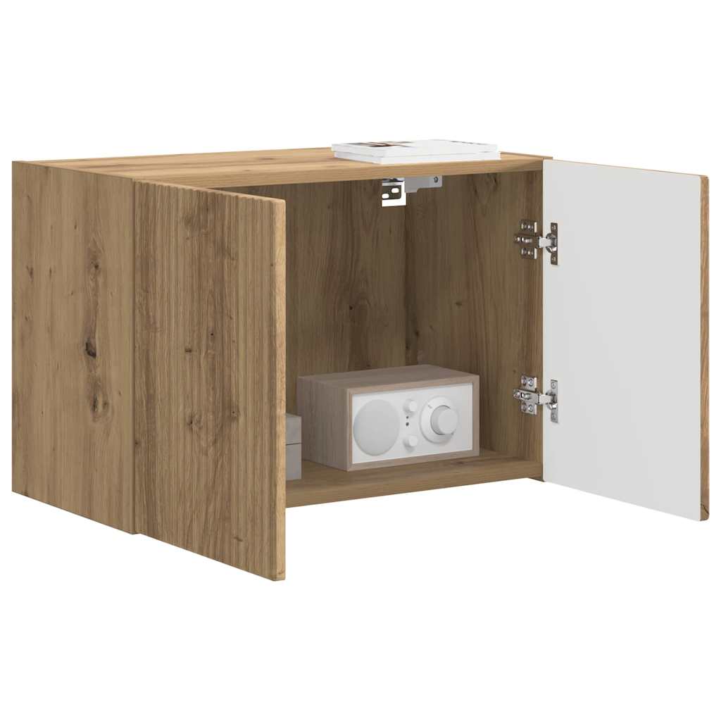 TV-Wandschrank Artisan-Eiche 59,5 x 31 x 40 cm Holzwerkstoff