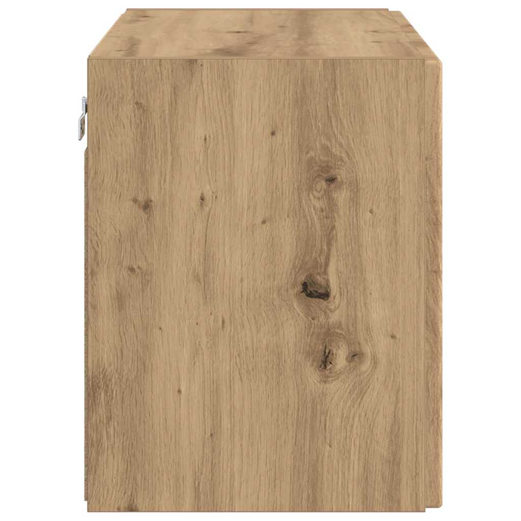 TV-Wandschrank Artisan-Eiche 59,5 x 31 x 40 cm Holzwerkstoff