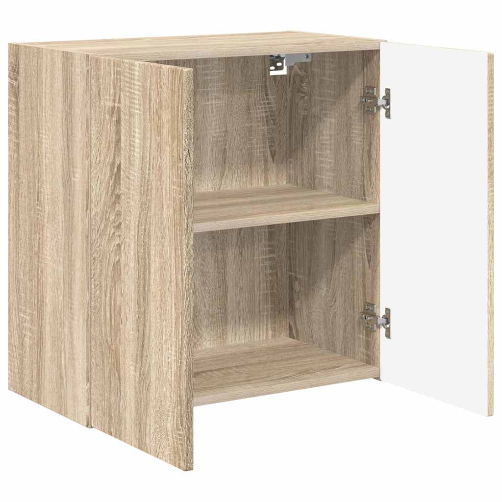 TV-Wandschrank Sonoma-Eiche 59,5 x 31 x 60 cm Holzwerkstoff