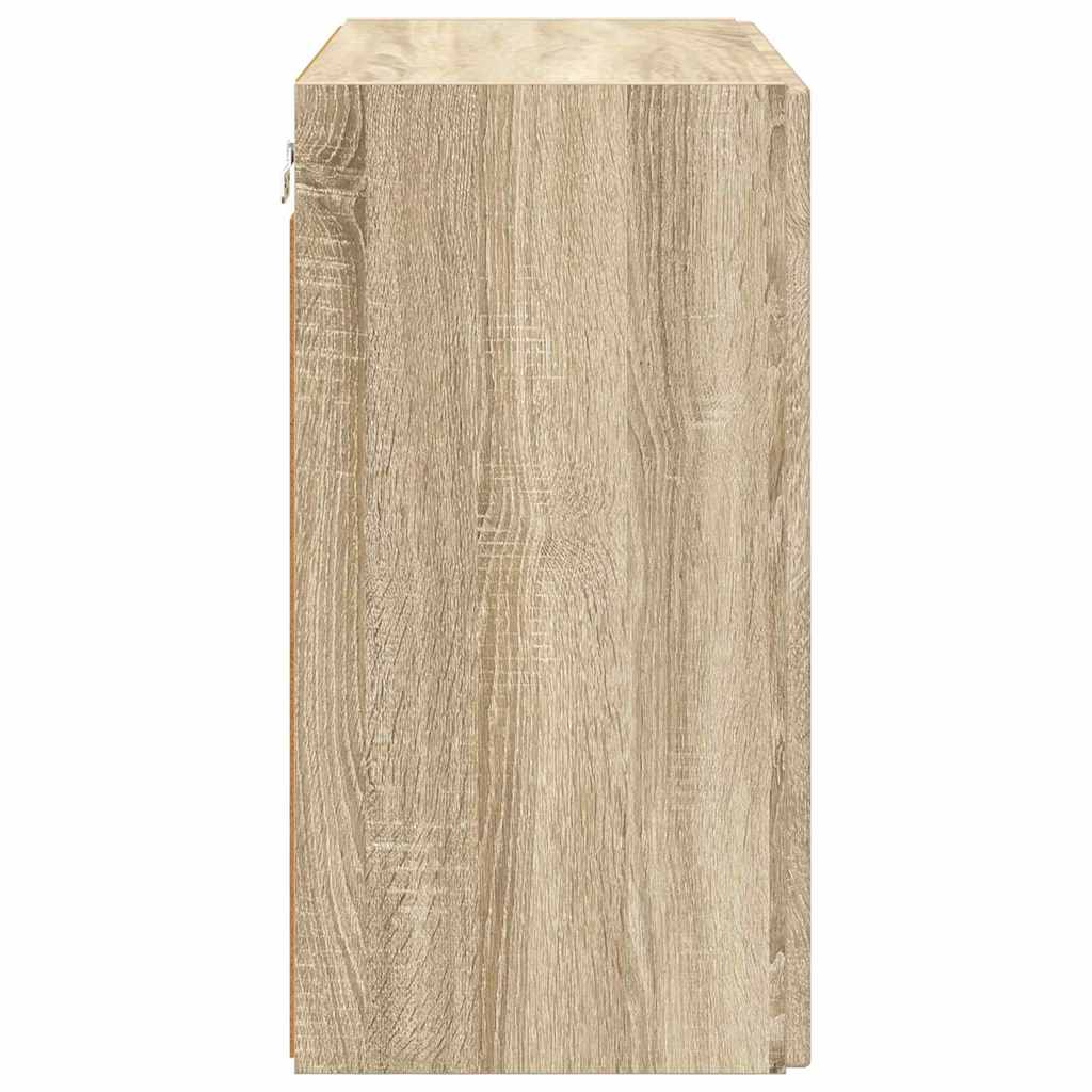 TV-Wandschrank Sonoma-Eiche 59,5 x 31 x 60 cm Holzwerkstoff