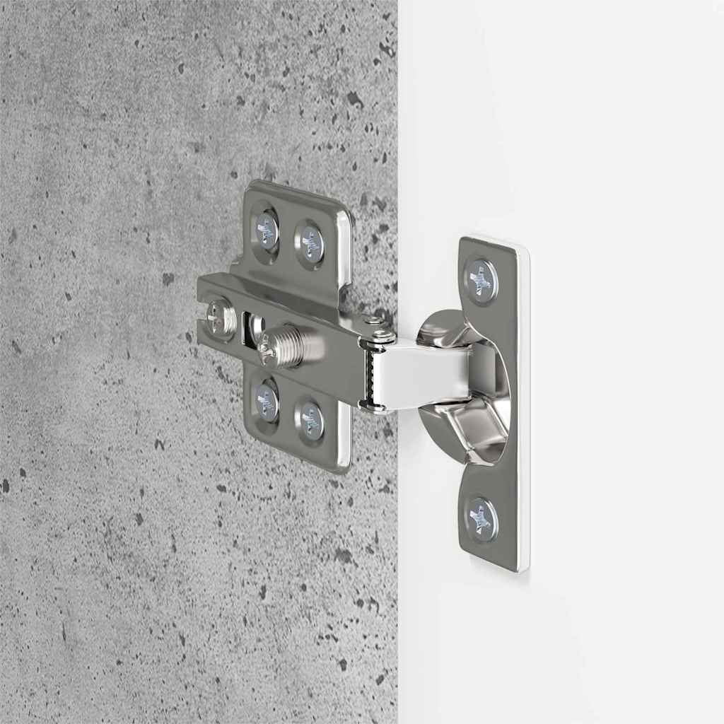 TV-Wandschrank Beton Grau 59,5 x 31 x 60 cm Holzwerkstoff