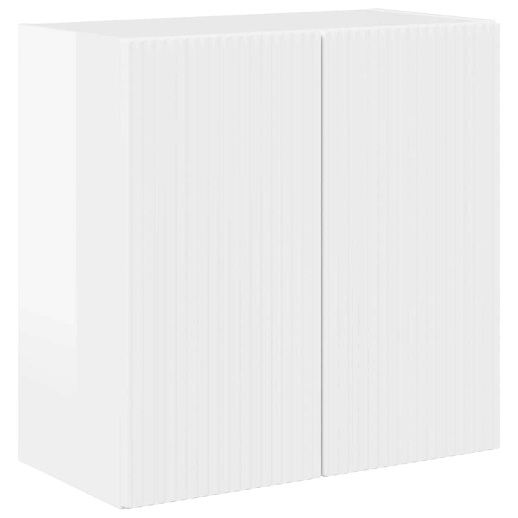 TV-Wandschrank Hochglanz Weiß 59,5 x 31 x 60 cm Holzwerkstoff