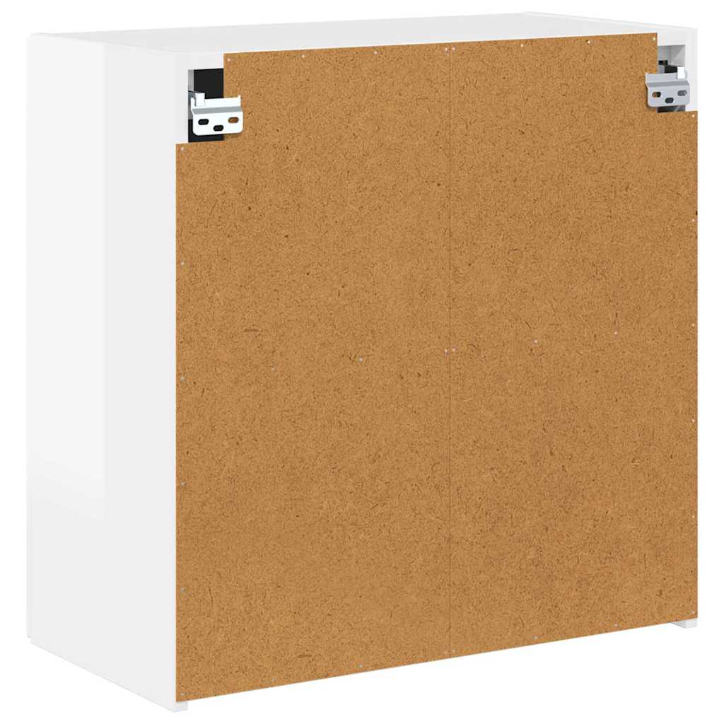 TV-Wandschrank Hochglanz Weiß 59,5 x 31 x 60 cm Holzwerkstoff