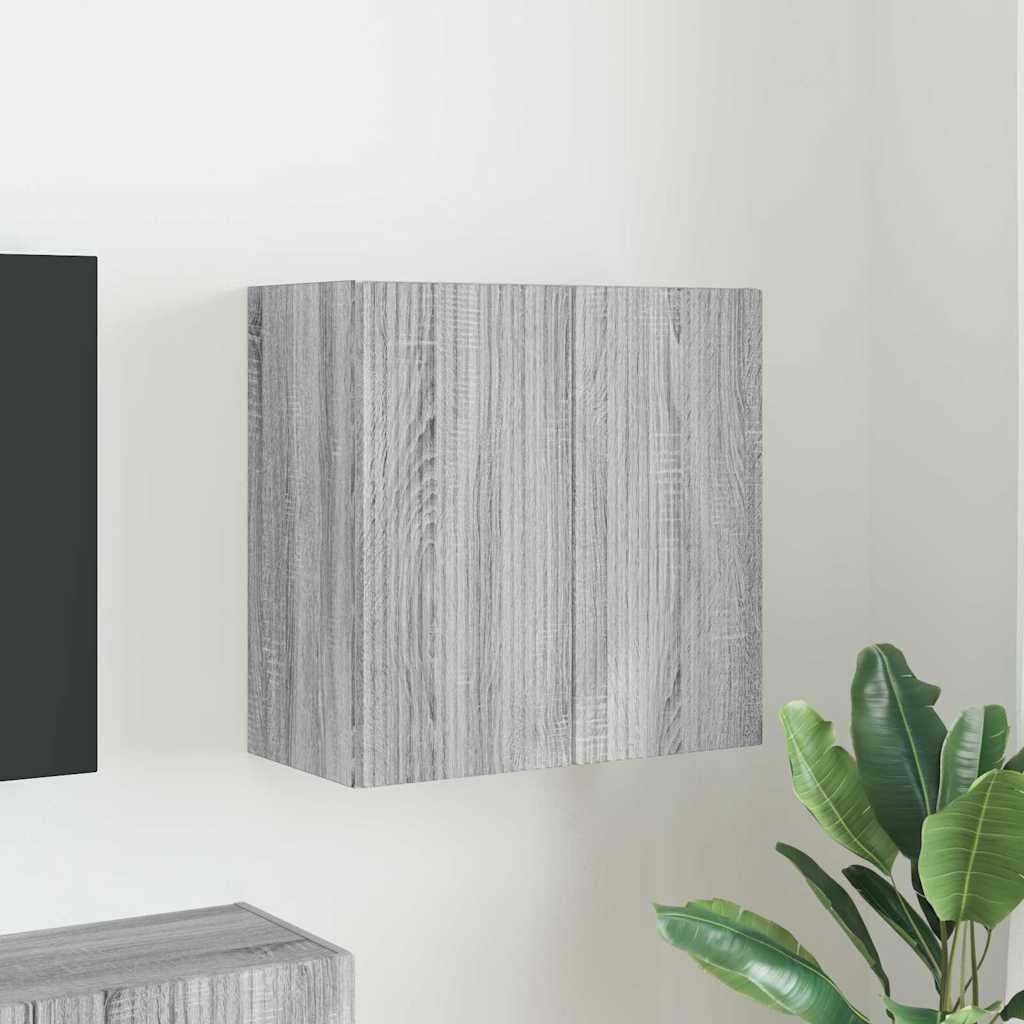 TV-Wandschrank Graues Sonoma 59,5 x 31 x 60 cm Holzwerkstoff