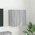 TV-Wandschrank Graues Sonoma 59,5 x 31 x 60 cm Holzwerkstoff