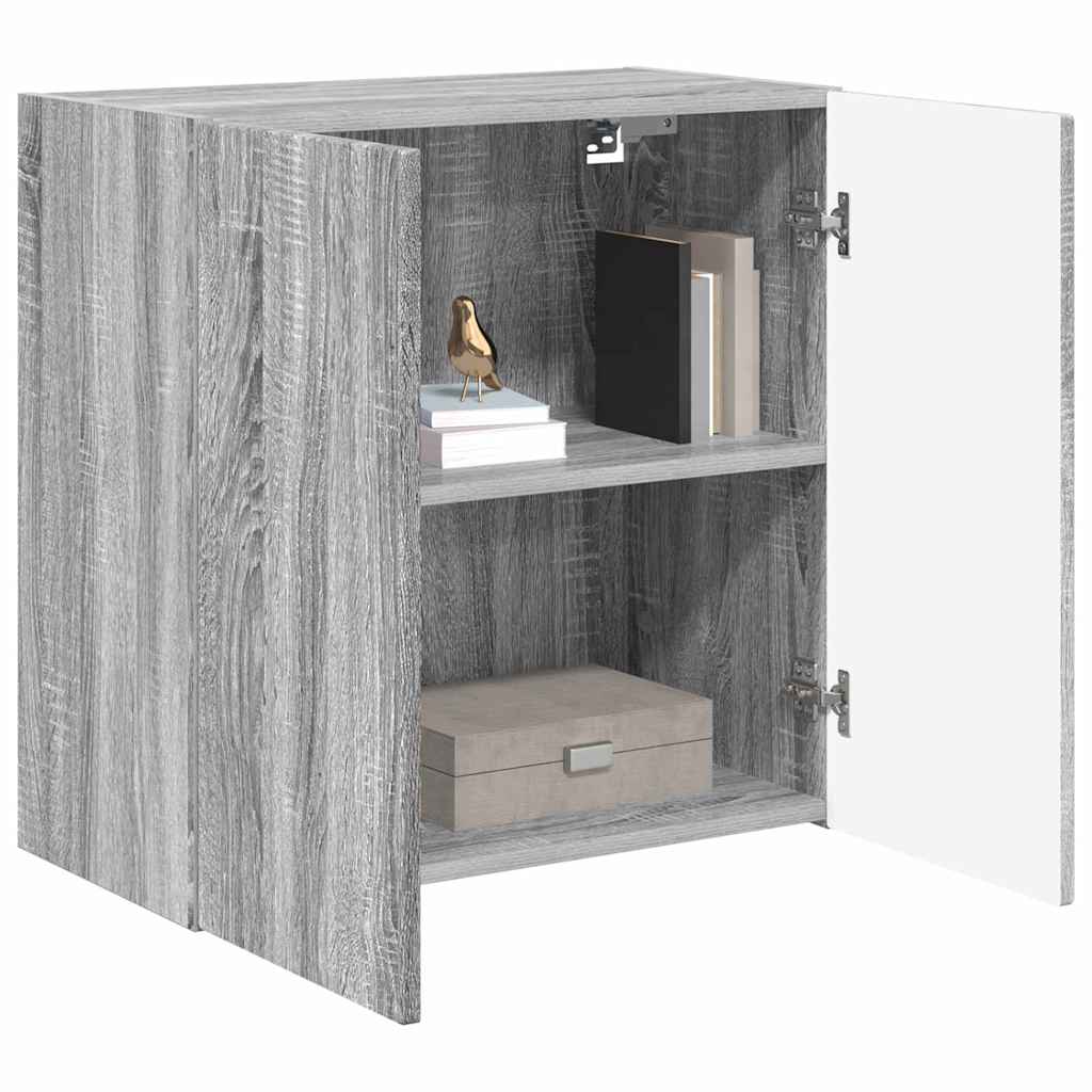 TV-Wandschrank Graues Sonoma 59,5 x 31 x 60 cm Holzwerkstoff