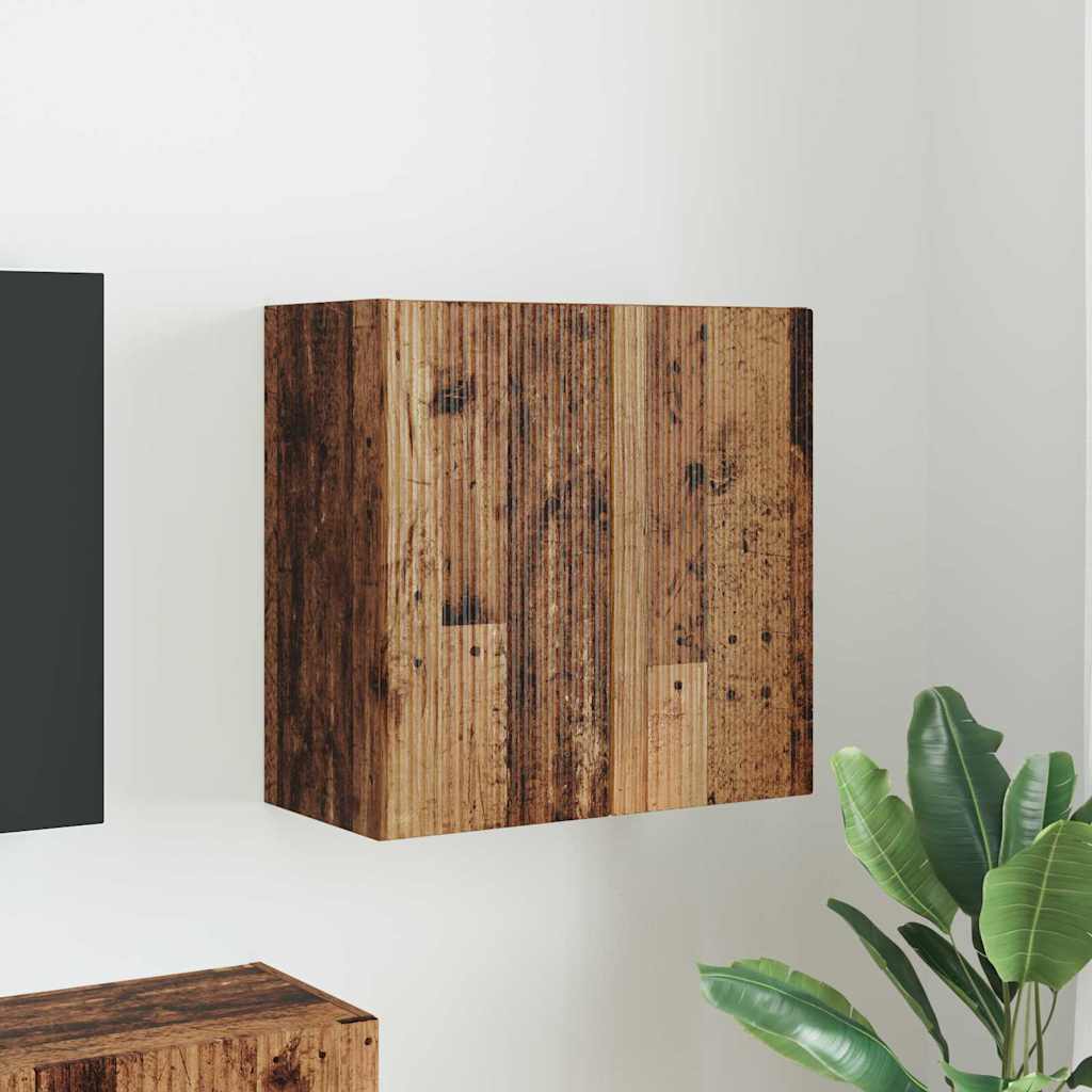 TV-Wandschrank Altholz 59,5 x 31 x 60 cm Holzwerkstoff