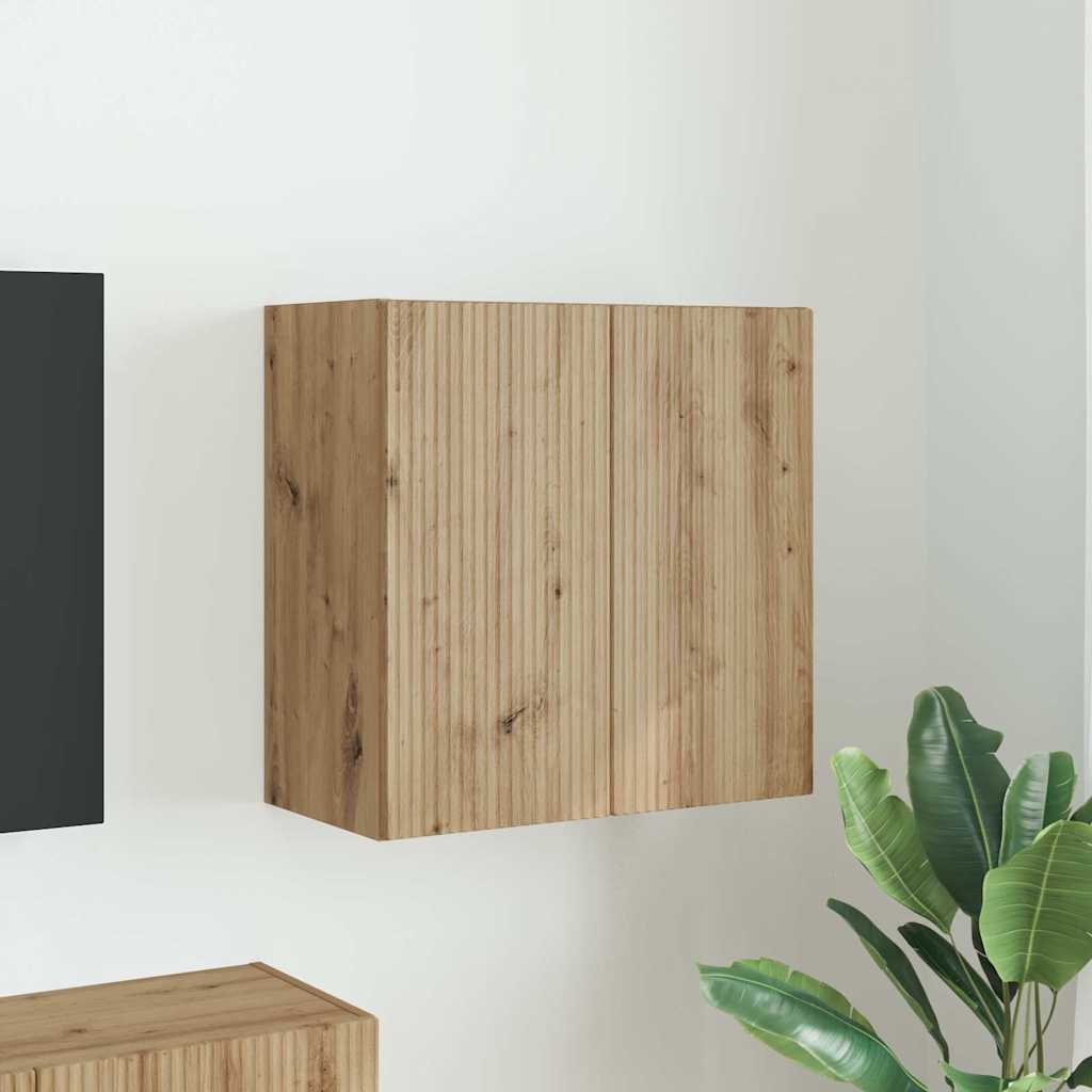TV-Wandschrank Artisan-Eiche 59,5 x 31 x 60 cm Holzwerkstoff