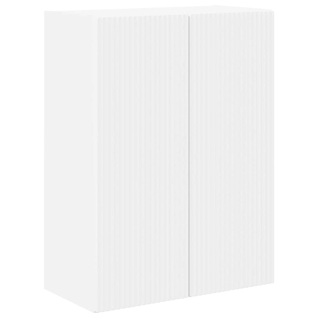 TV-Wandschrank Weiß 59,5 x 31 x 80 cm Holzwerkstoff