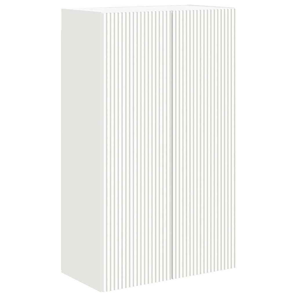 TV-Wandschrank Weiß 59,5 x 31 x 100 cm Holzwerkstoff