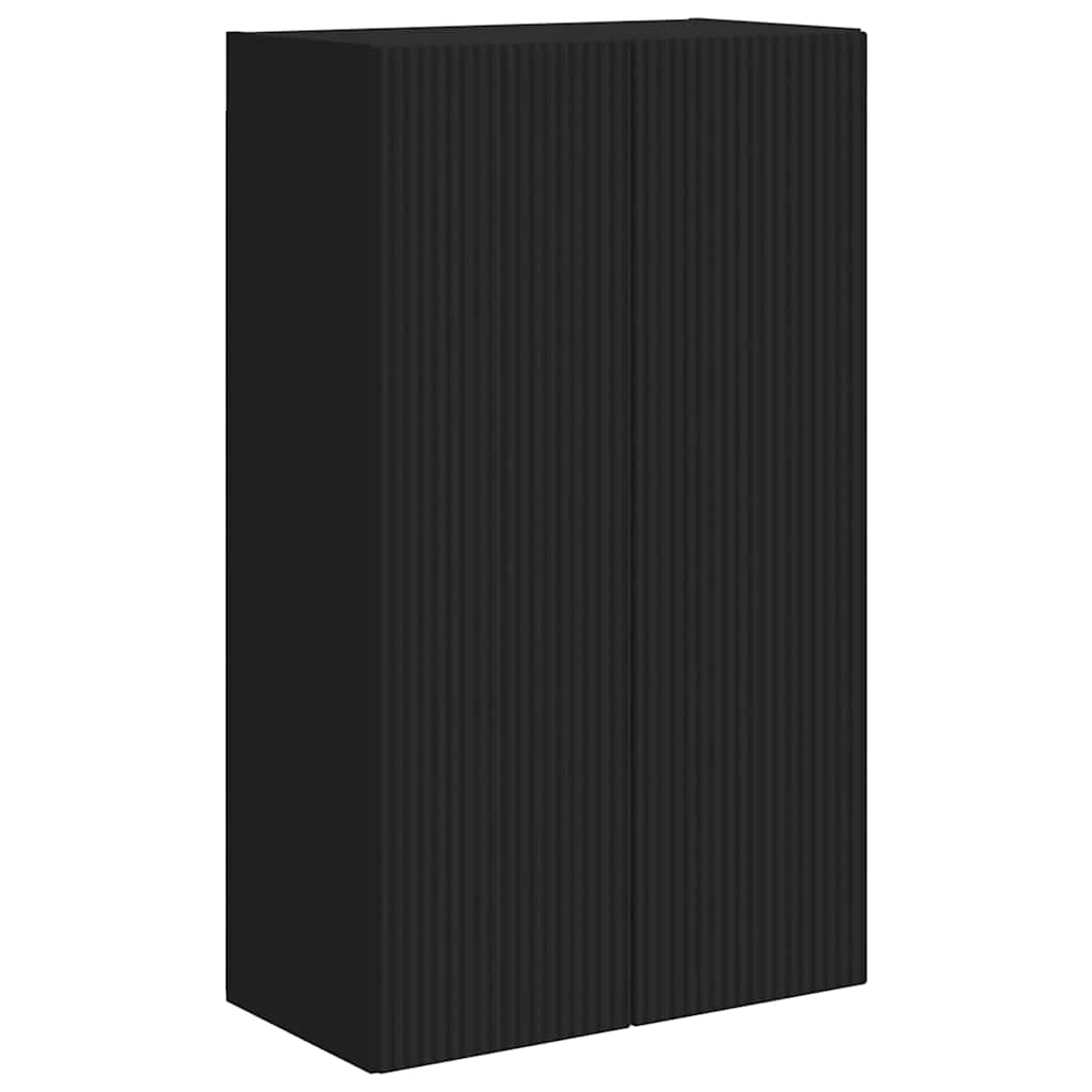 TV-Wandschrank Schwarz 59,5 x 31 x 100 cm Holzwerkstoff