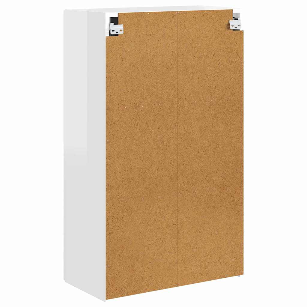TV-Wandschrank Hochglanz Weiß 59,5 x 31 x 100 cm Holzwerkstoff