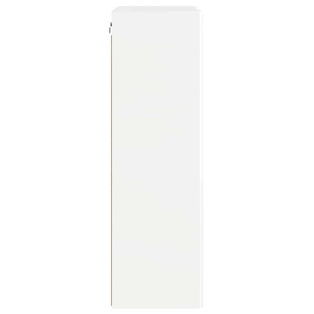 TV-Wandschrank Hochglanz Weiß 59,5 x 31 x 100 cm Holzwerkstoff