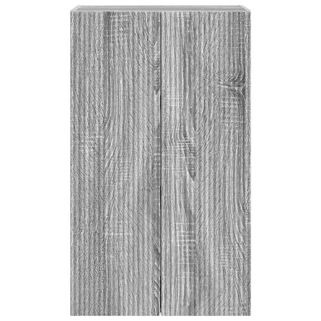 TV-Wandschrank Graues Sonoma 59,5 x 31 x 100 cm Holzwerkstoff
