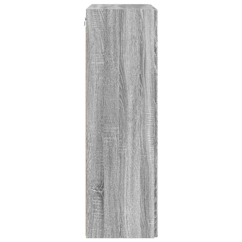 TV-Wandschrank Graues Sonoma 59,5 x 31 x 100 cm Holzwerkstoff