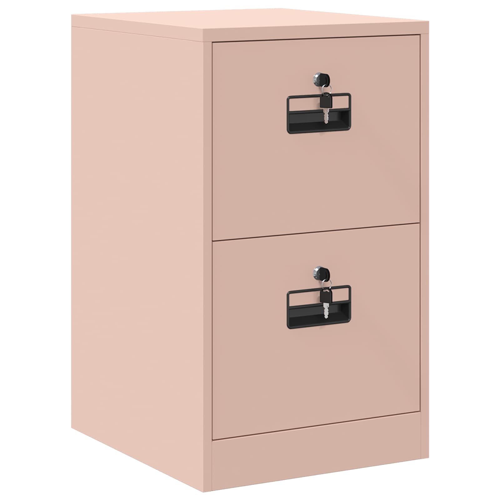 Aktenschrank Rosa 44 x 50 x 74,5 cm Kaltgewalzter Stahl