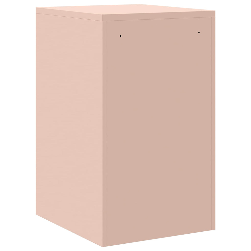 Aktenschrank Rosa 44 x 50 x 74,5 cm Kaltgewalzter Stahl