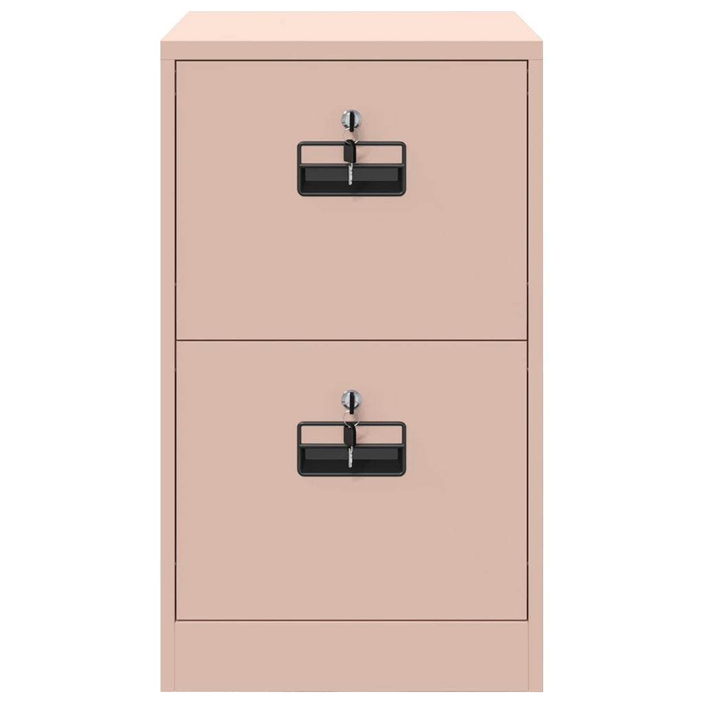 Aktenschrank Rosa 44 x 50 x 74,5 cm Kaltgewalzter Stahl