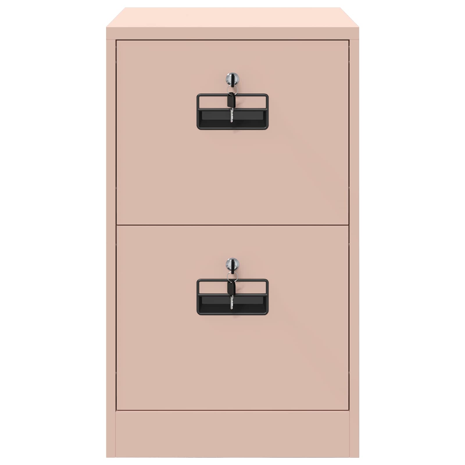 Aktenschrank Rosa 44 x 50 x 74,5 cm Kaltgewalzter Stahl