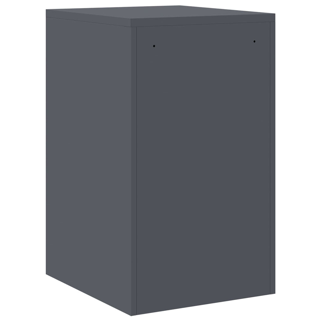 Aktenschrank Anthrazit 44 x 50 x 74,5 cm Kaltgewalzter Stahl