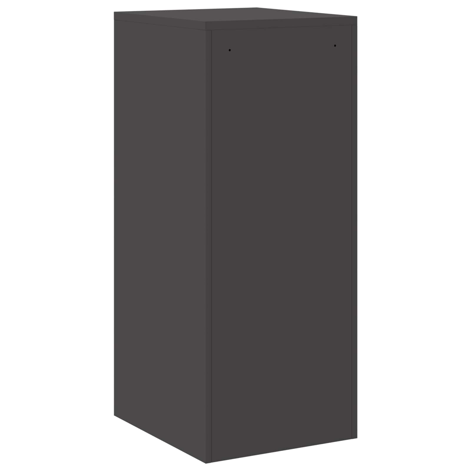 Aktenschrank Schwarz 44 x 50 x 106,5 cm Kaltgewalzter Stahl