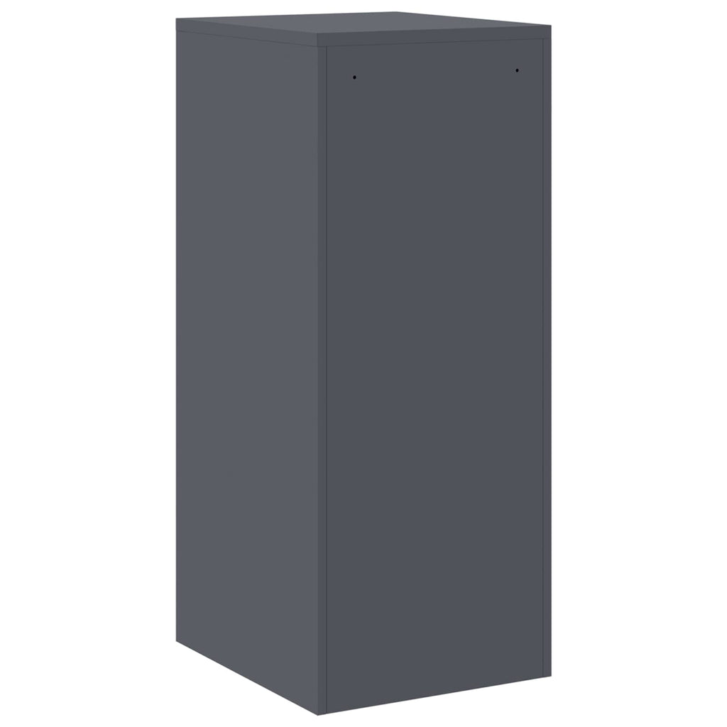 Aktenschrank Anthrazit 44 x 50 x 106,5 cm Kaltgewalzter Stahl
