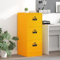 Aktenschrank Senfgelb 44 x 50 x 106,5 cm Kaltgewalzter Stahl
