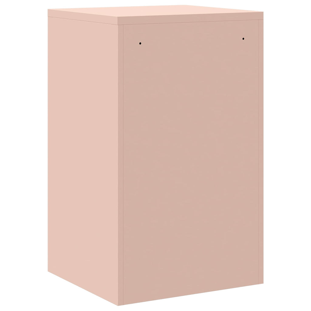 Aktenschrank Rosa 45,5 x 42 x 74,5 cm Kaltgewalzter Stahl