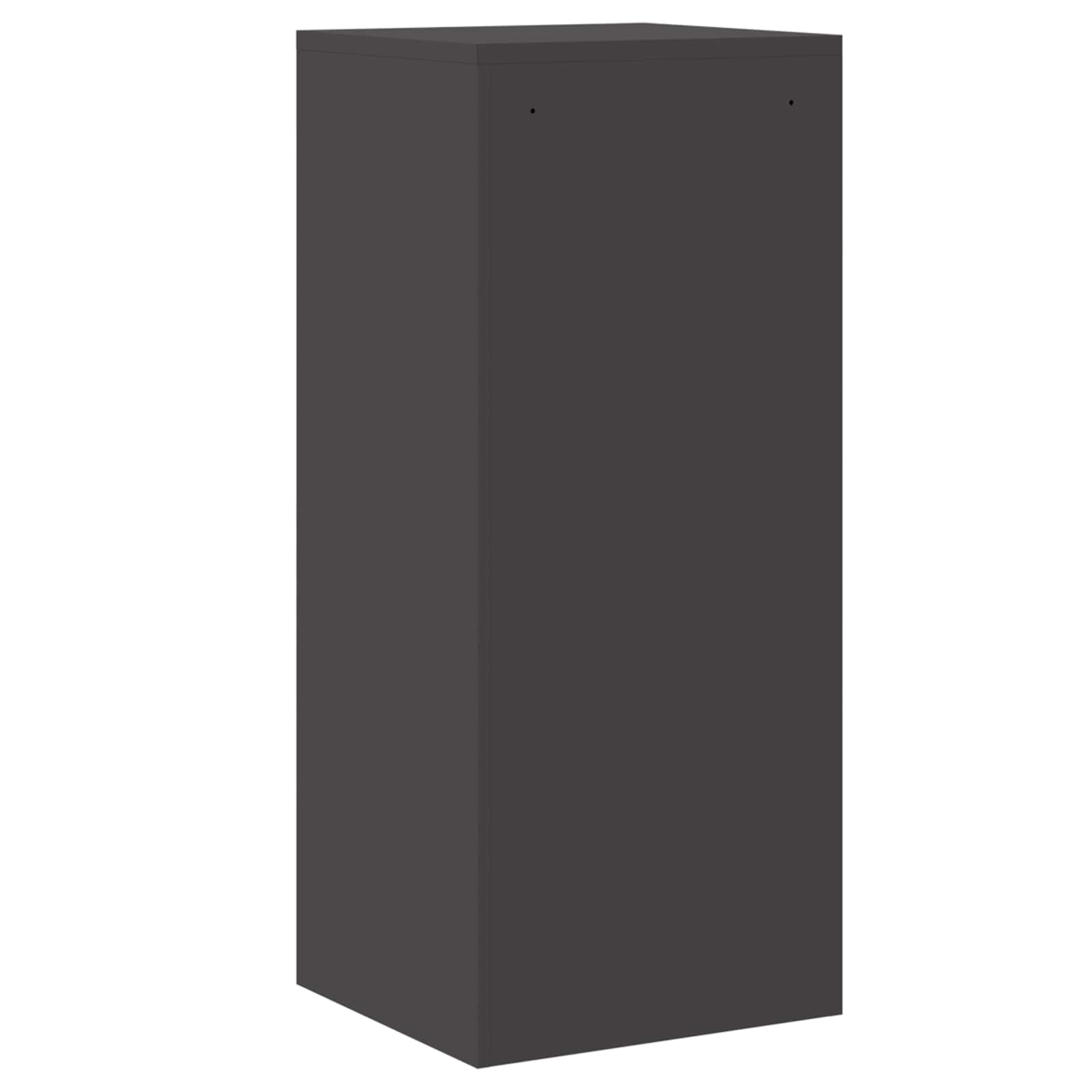 Aktenschrank Schwarz 45,5 x 42 x 106,5 cm Kaltgewalzter Stahl