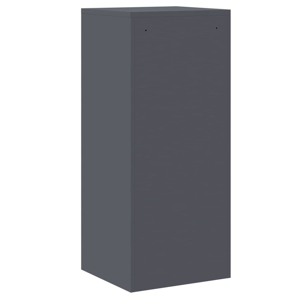 Aktenschrank Anthrazit 45,5 x 42 x 106,5 cm Kaltgewalzter Stahl