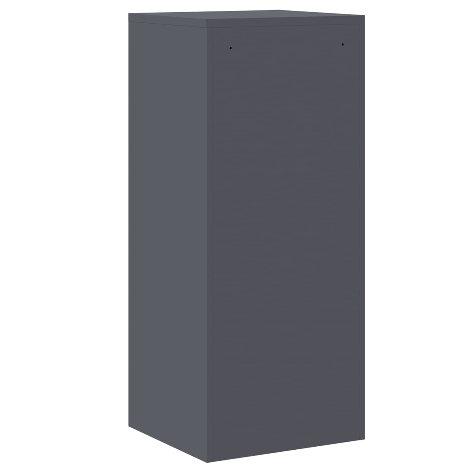 Aktenschrank Anthrazit 45,5 x 42 x 106,5 cm Kaltgewalzter Stahl