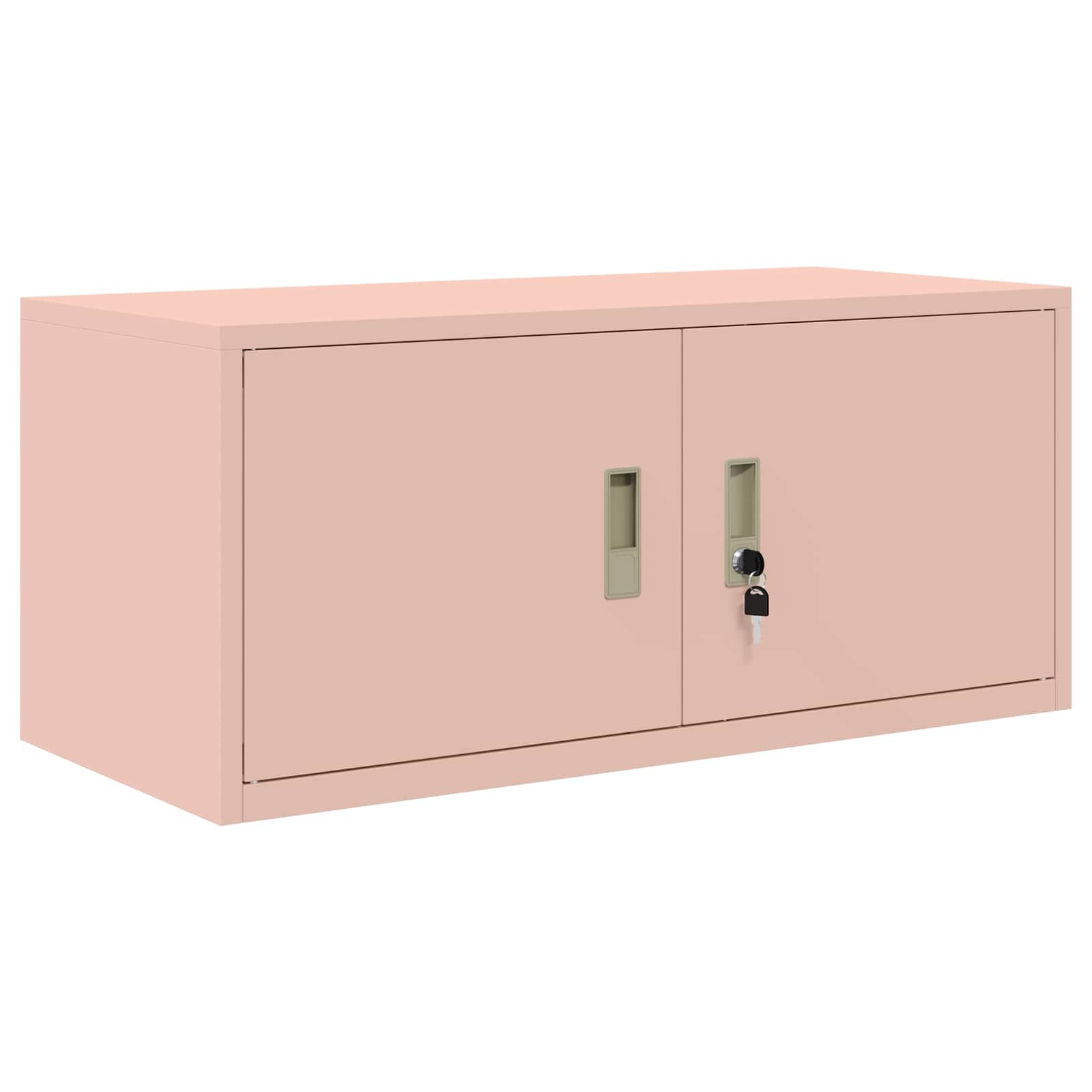 Aufbewahrungsschrank Rosa 90 x 40 x 40 cm Stahl