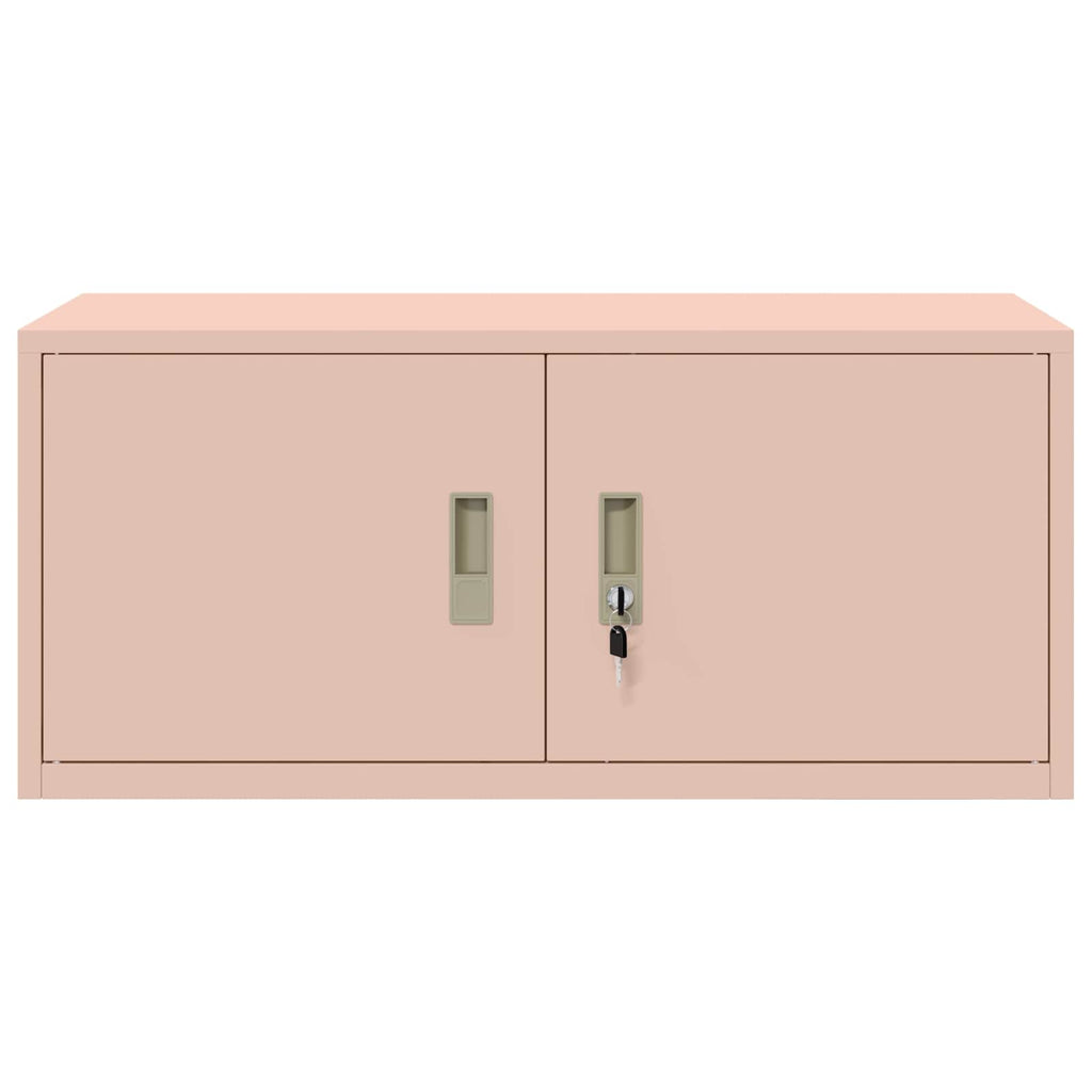 Aufbewahrungsschrank Rosa 90 x 40 x 40 cm Stahl