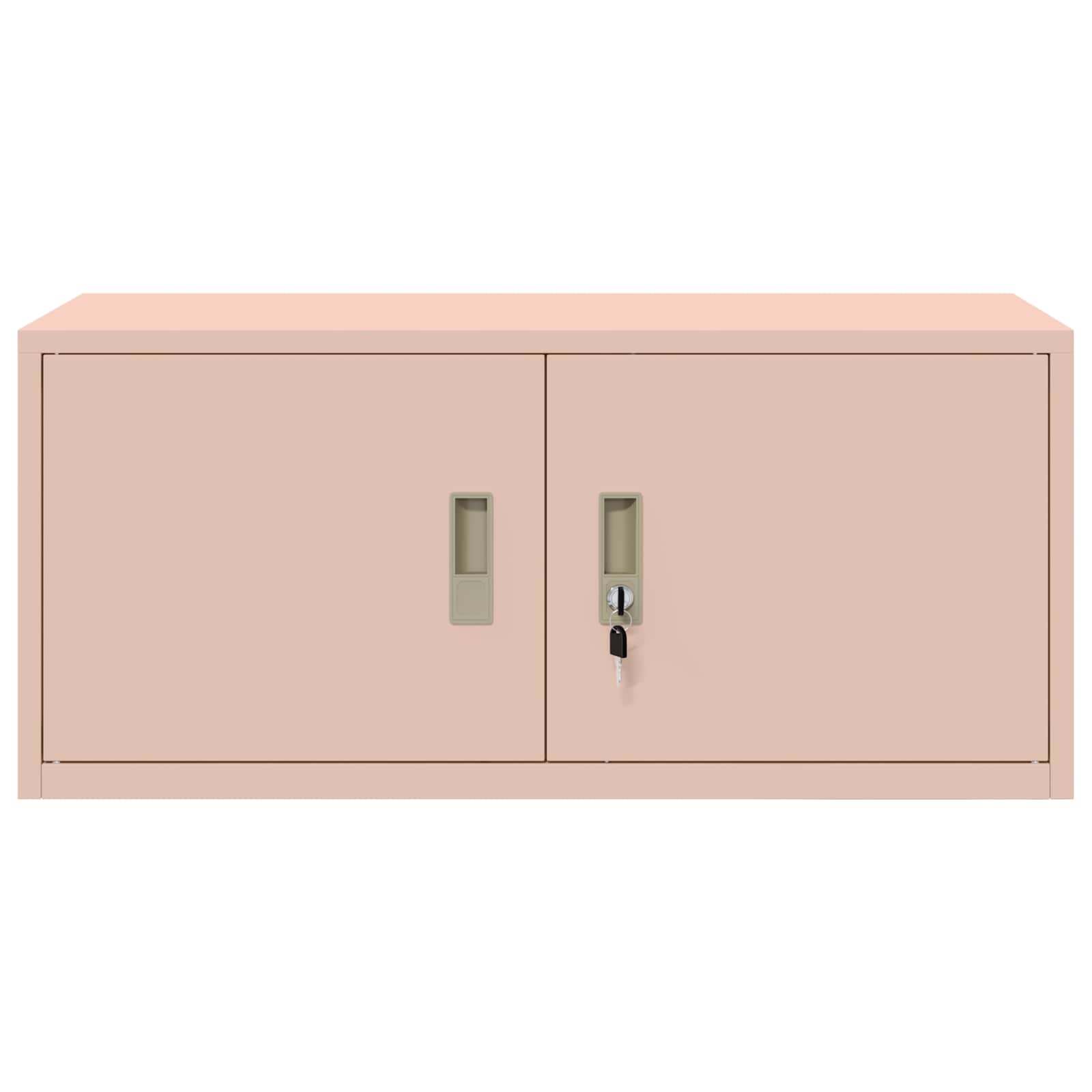 Aufbewahrungsschrank Rosa 90 x 40 x 40 cm Stahl