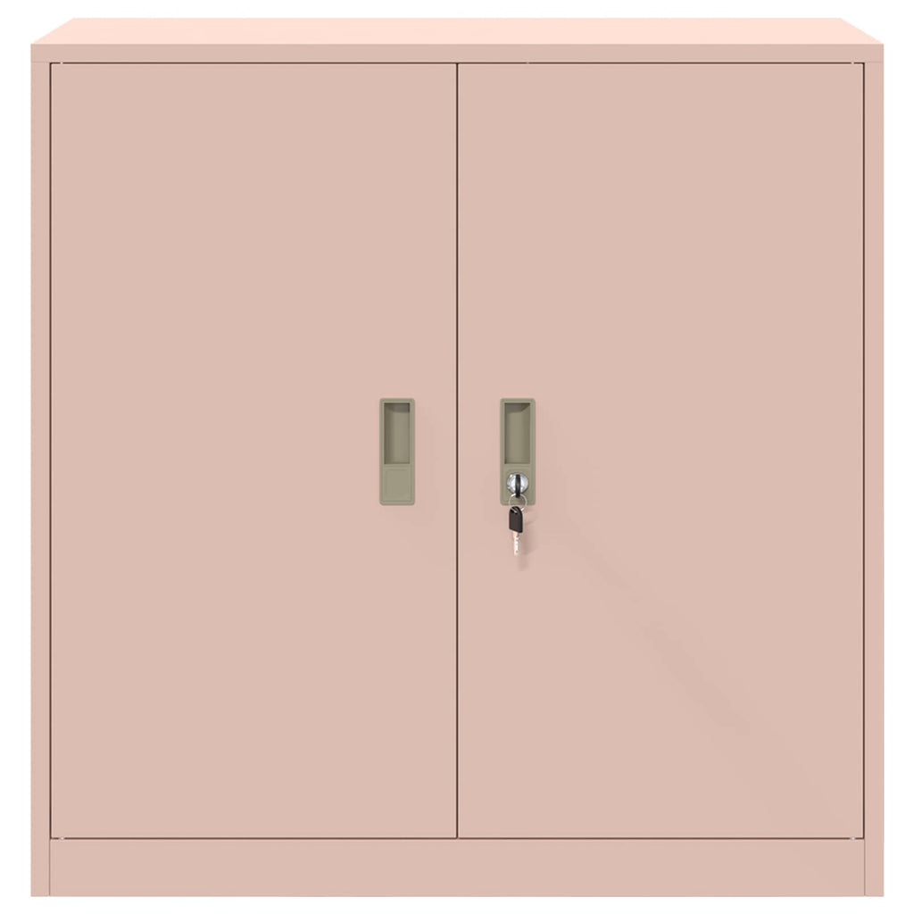 Aufbewahrungsschrank Rosa 90 x 40 x 90 cm Stahl
