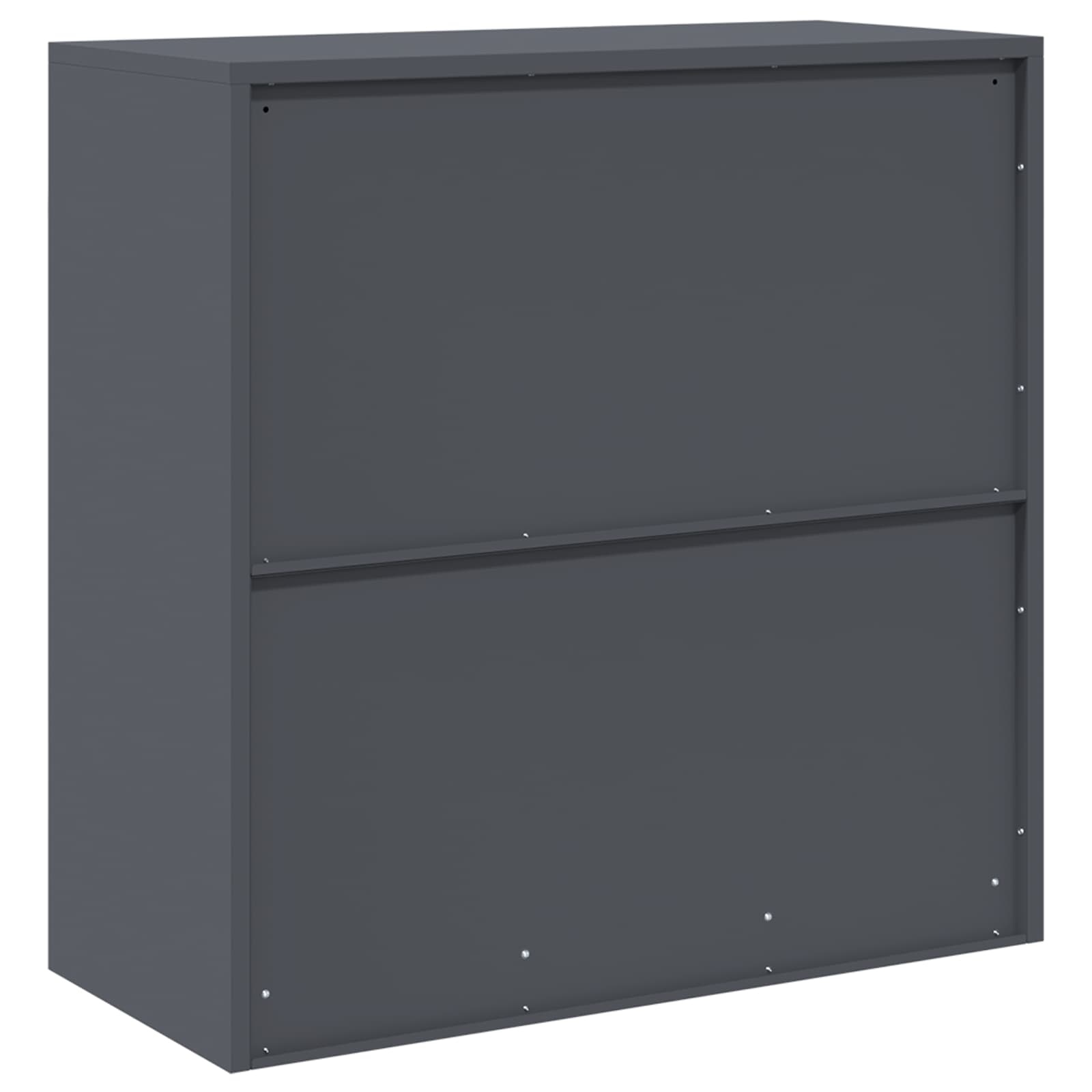 Aufbewahrungsschrank Anthrazit 90 x 40 x 90 cm Stahl