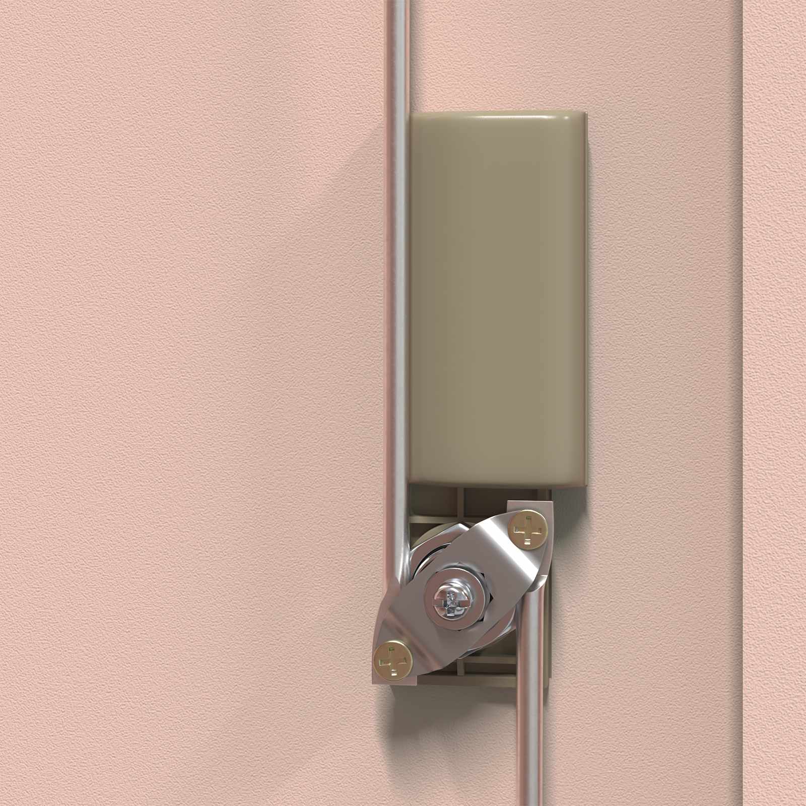 Aufbewahrungsschrank Rosa 90 x 40 x 105 cm Stahl