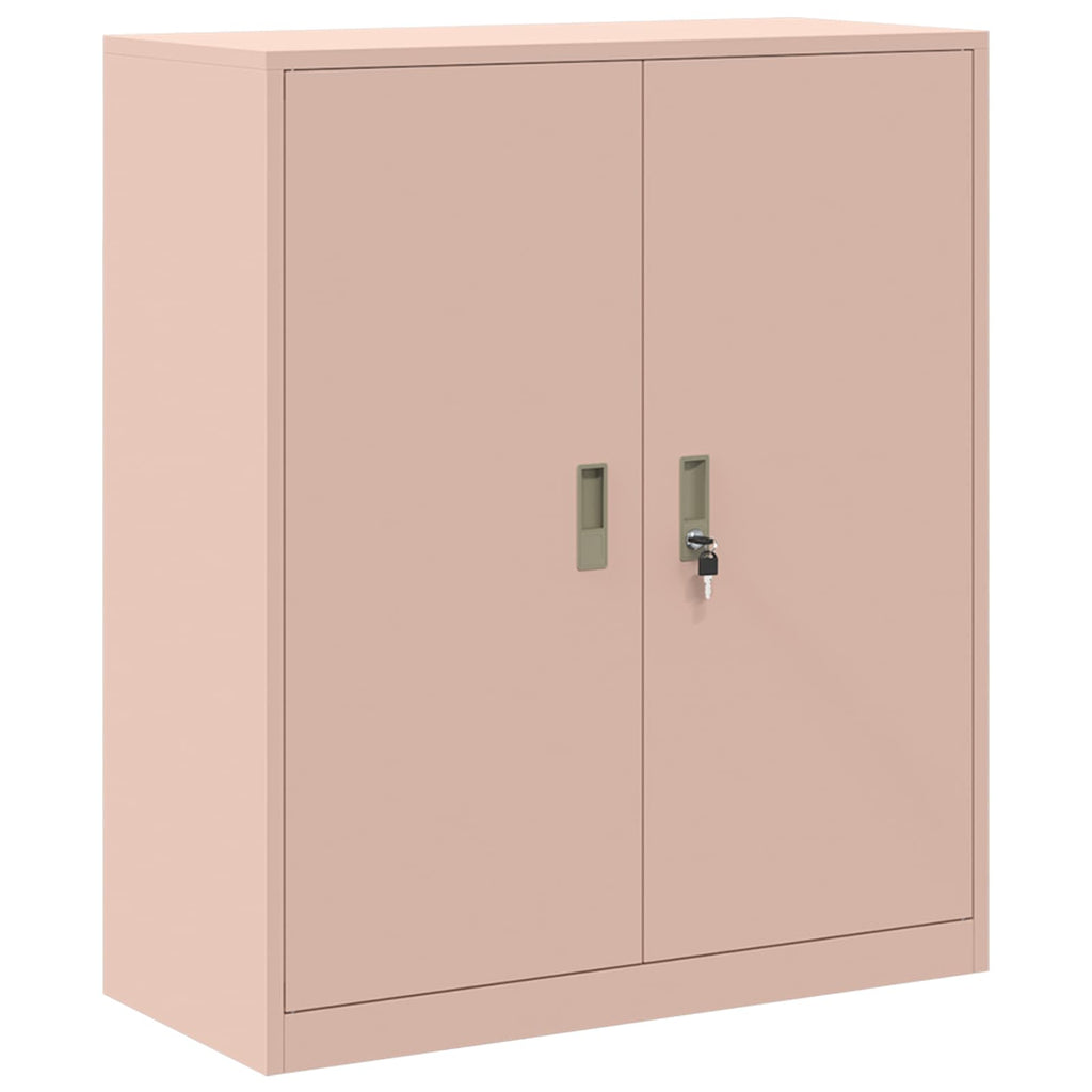 Aufbewahrungsschrank Rosa 90 x 40 x 105 cm Stahl
