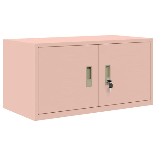 Aufbewahrungsschrank Rosa 80 x 40 x 40 cm Stahl