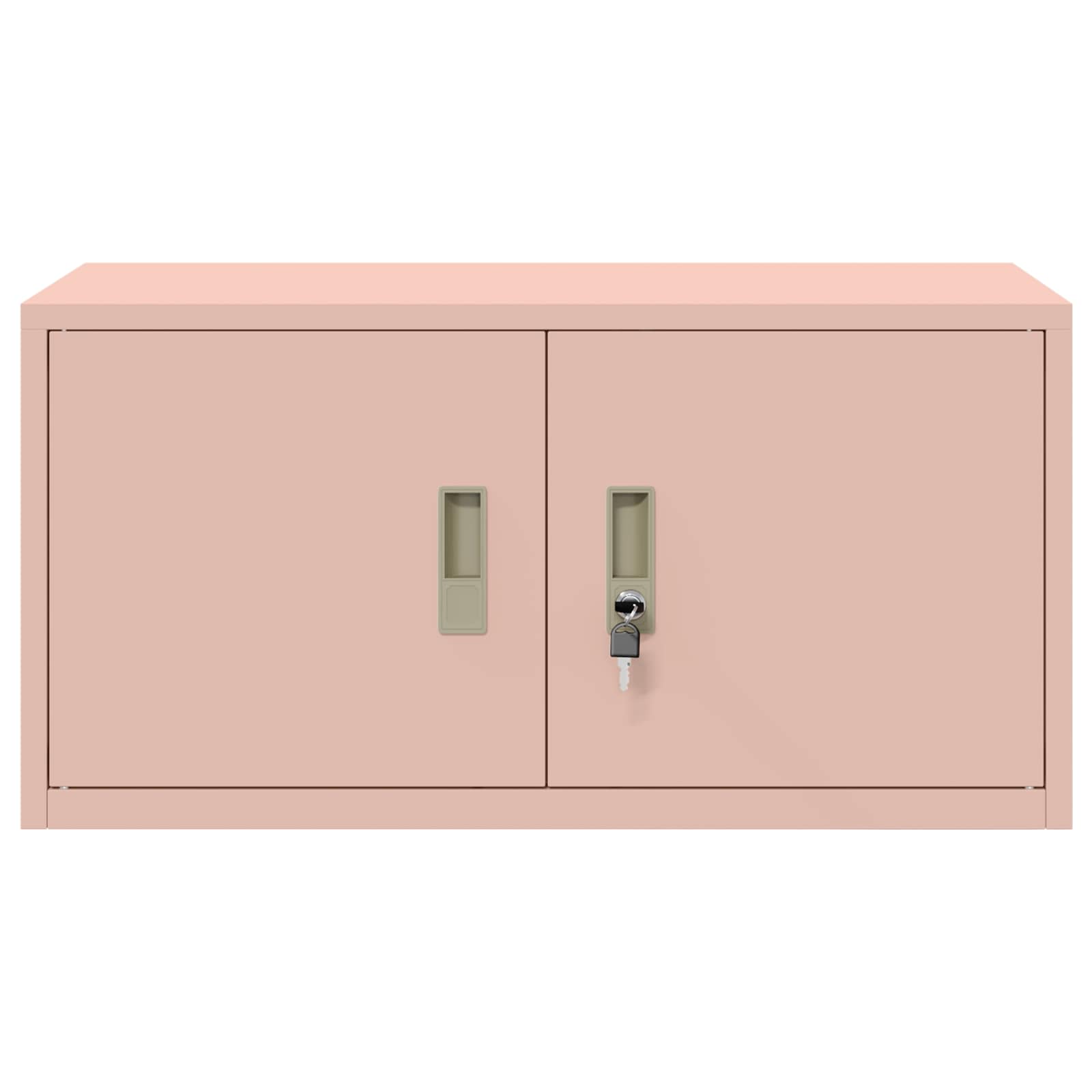 Aufbewahrungsschrank Rosa 80 x 40 x 40 cm Stahl