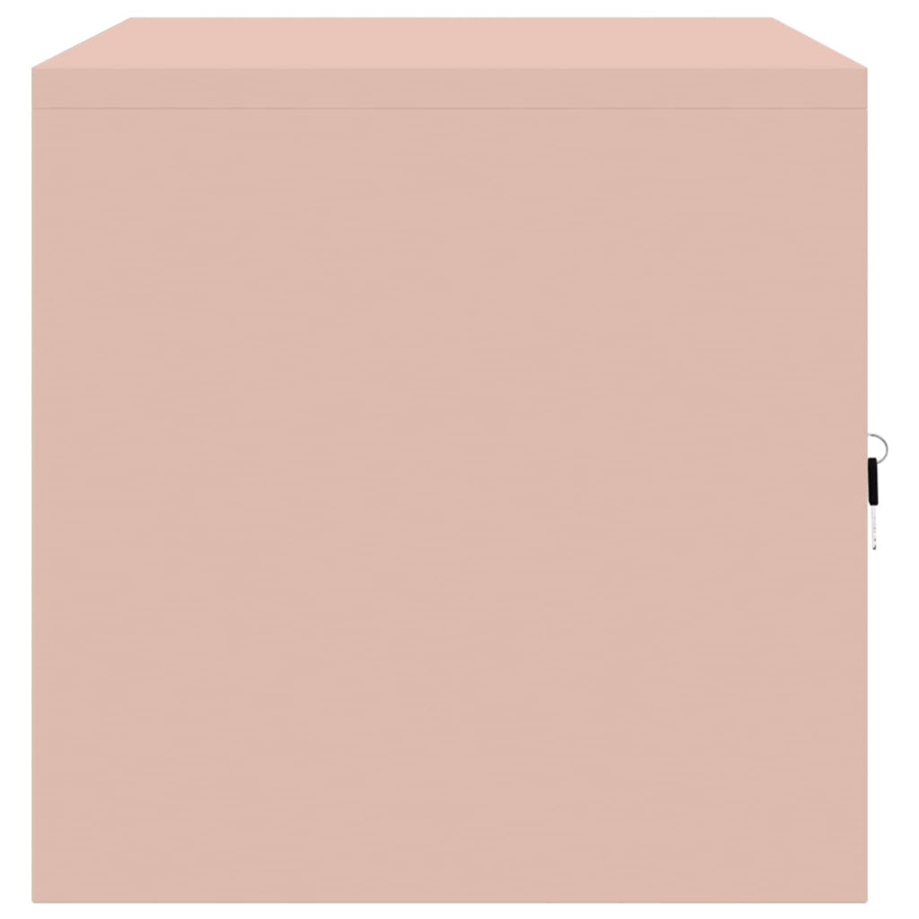 Aufbewahrungsschrank Rosa 80 x 40 x 40 cm Stahl
