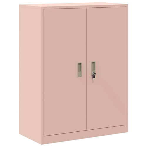 Aufbewahrungsschrank Rosa 80 x 40 x 105 cm Stahl