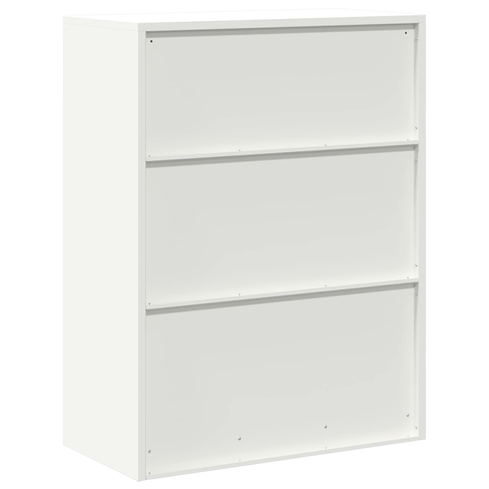 Aufbewahrungsschrank Weiß 80 x 40 x 105 cm Stahl