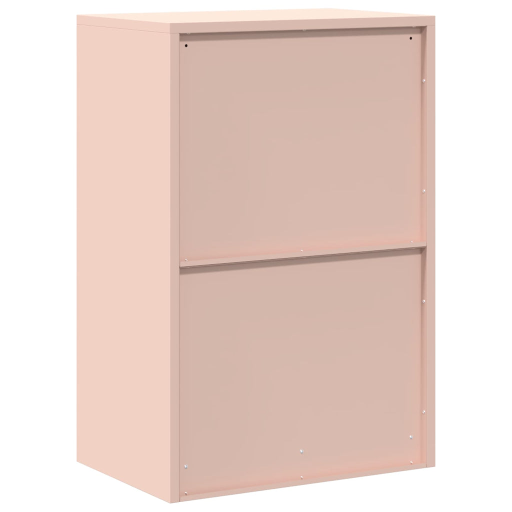 Aufbewahrungsschrank Rosa 60 x 40 x 90 cm Stahl