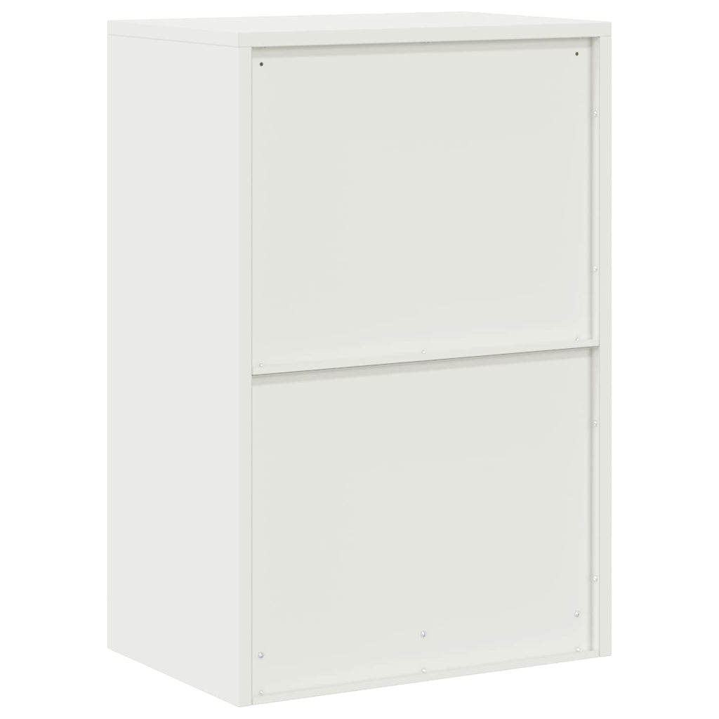Aufbewahrungsschrank Weiß 60 x 40 x 90 cm Stahl