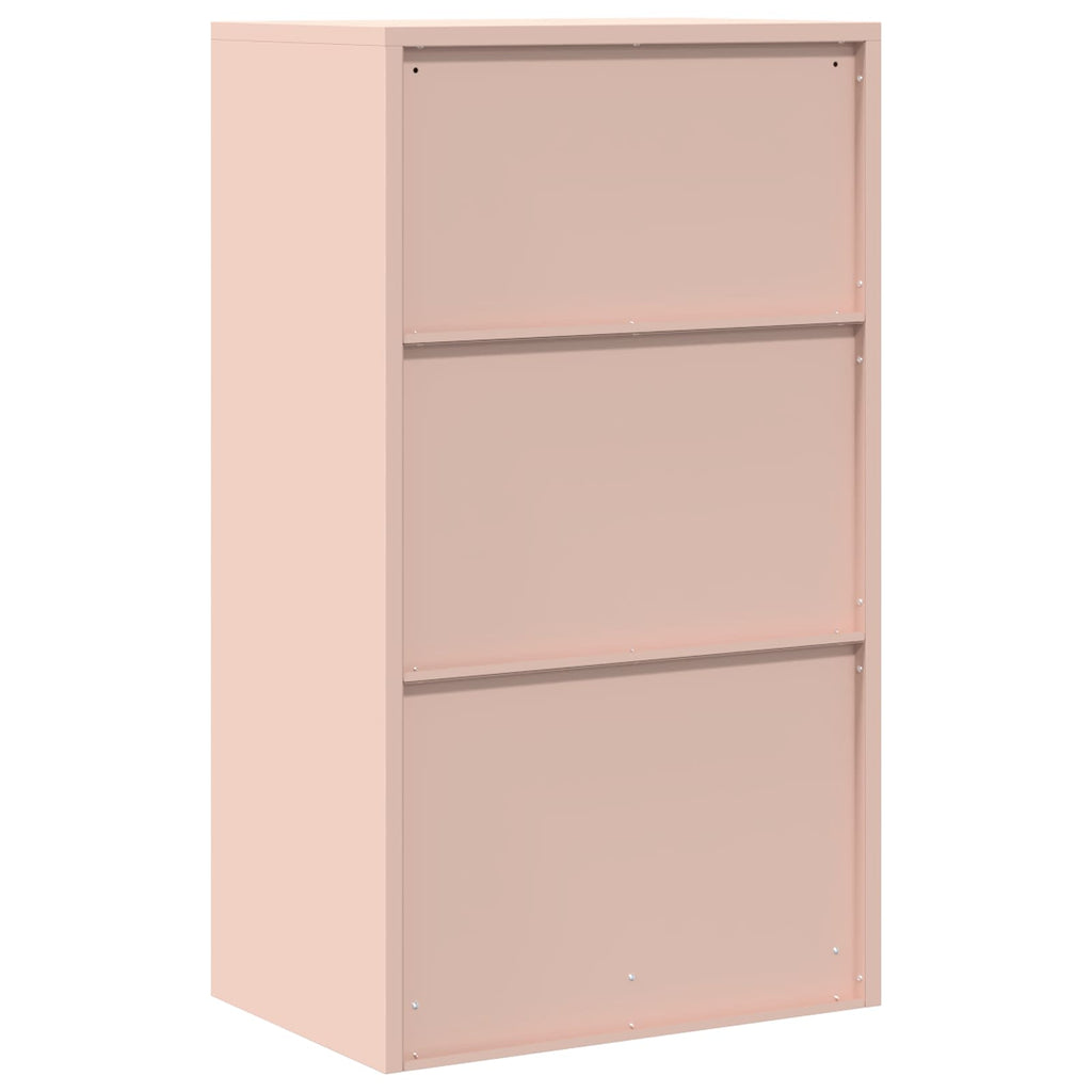 Aufbewahrungsschrank Rosa 60 x 40 x 90 cm Stahl