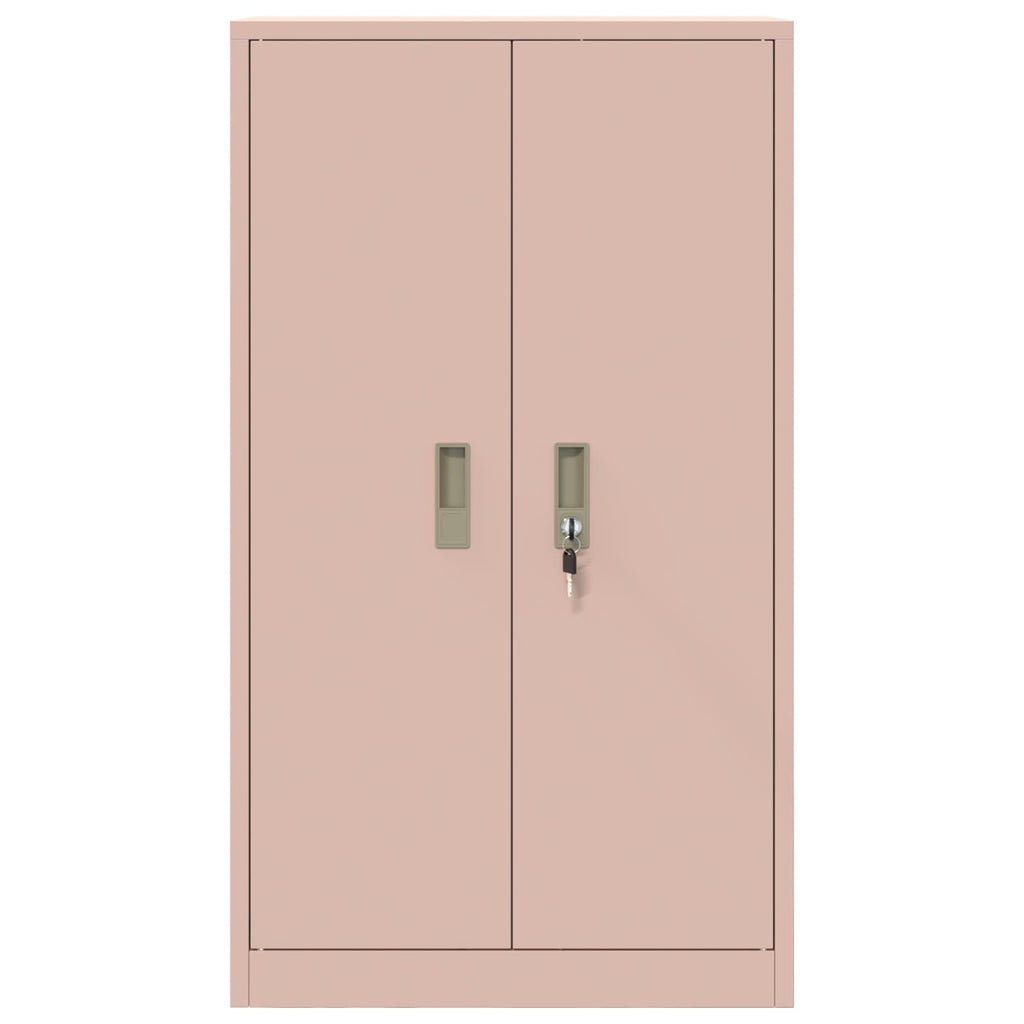 Aufbewahrungsschrank Rosa 60 x 40 x 90 cm Stahl