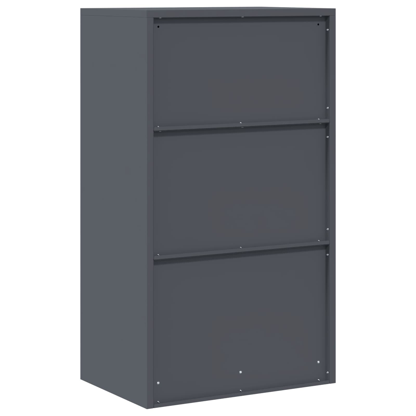 Aufbewahrungsschrank Anthrazit 60 x 40 x 105 cm Stahl