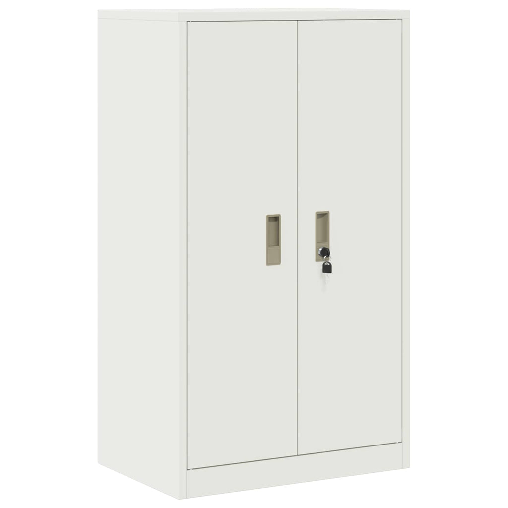 Aufbewahrungsschrank Weiß 60 x 40 x 105 cm Stahl