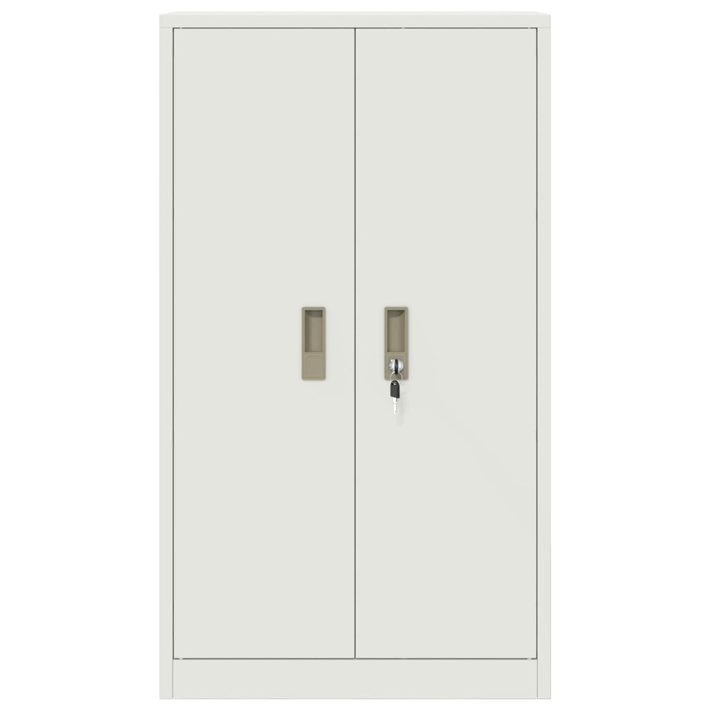 Aufbewahrungsschrank Weiß 60 x 40 x 105 cm Stahl